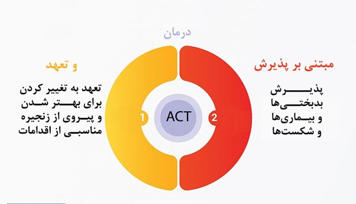 Treatment approach based on acceptance and commitment