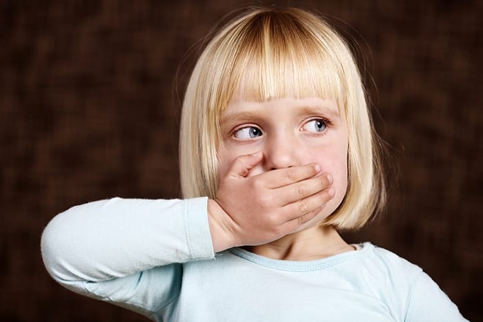 Signs of selective mutism 