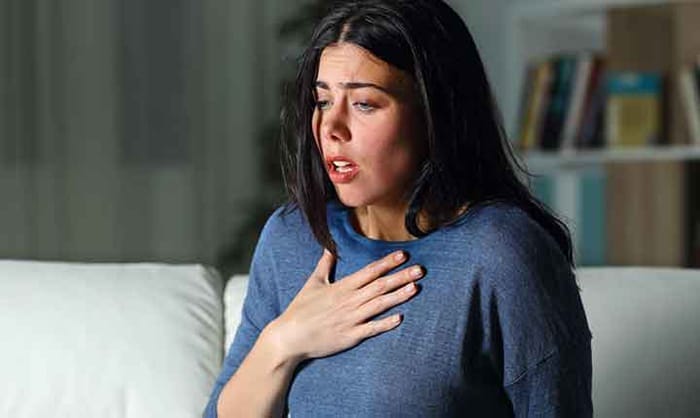 Symptoms of panic attack