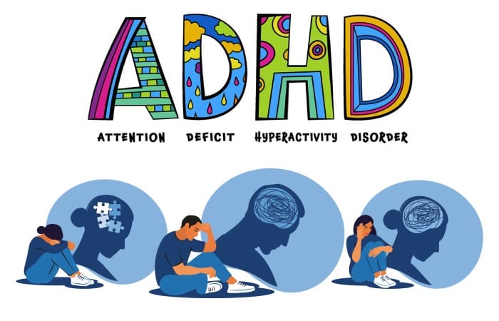 انواع ADHD